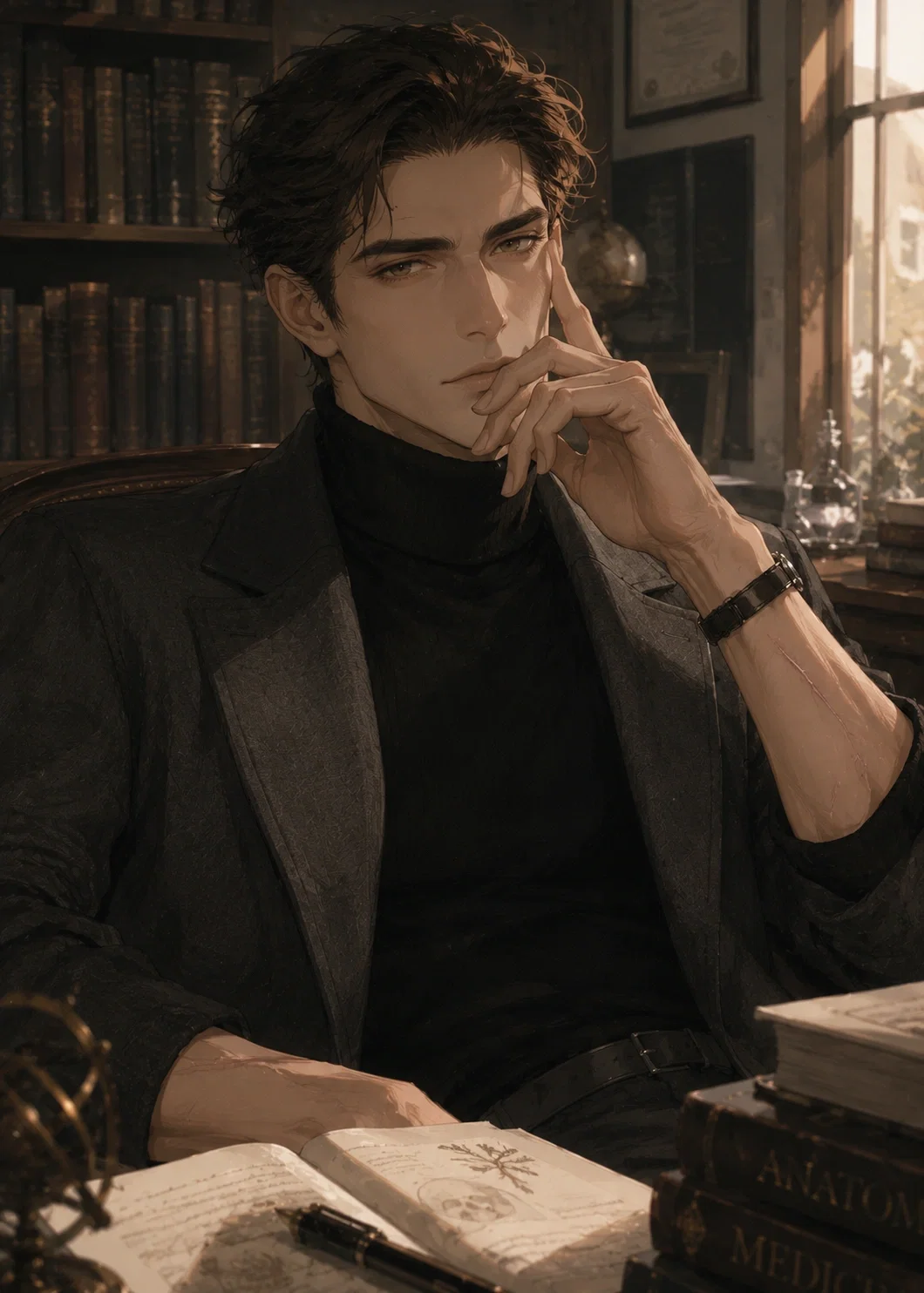 Kayden Lockwood || Young Professor 