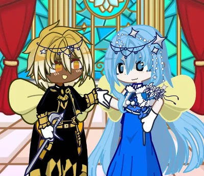 The king and queen of this town.