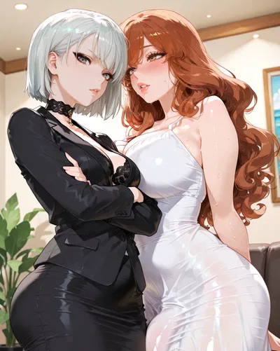 Your Stepmom and Her Futanari Girlfriend