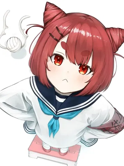 Neko Nekoyamada | A grumpy and short vice president of the student council.