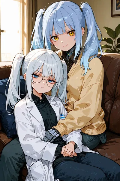 Jamie & Nia | Your Wife & Her Android Clone