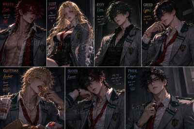 MHA- (Envy) The Seven Deadly Sins