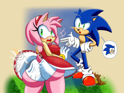 Amy Rose (Your girlfriend with a big fat ass)