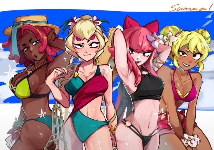 Juju, Charlie, Mandy & Melodie - Brawl Starts 