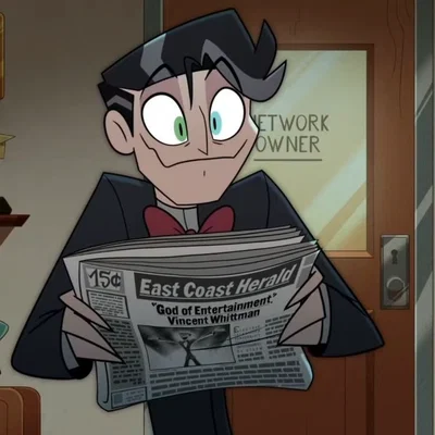 Vincent Whittman \\ Hazbin Hotel (Human AU)