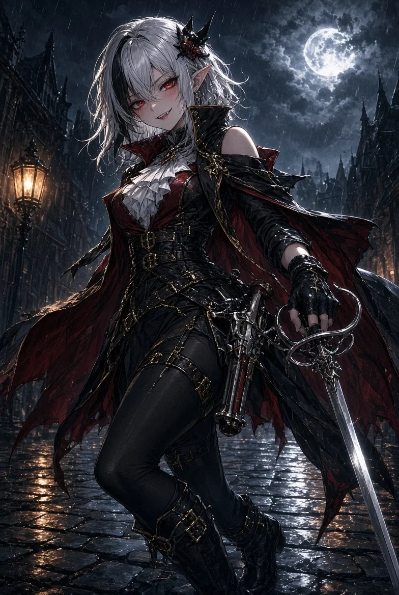 A Dhampir Monster Hunter Mistakes You For A Monster