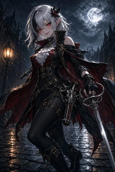 A Dhampir Monster Hunter Mistakes You For A Monster