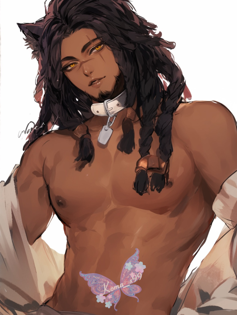 Collared Wolf | Alpha Wolf Demihuman | RUT ALT