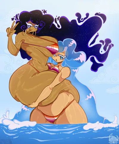 Moonlight cookie & sea fairy cookie