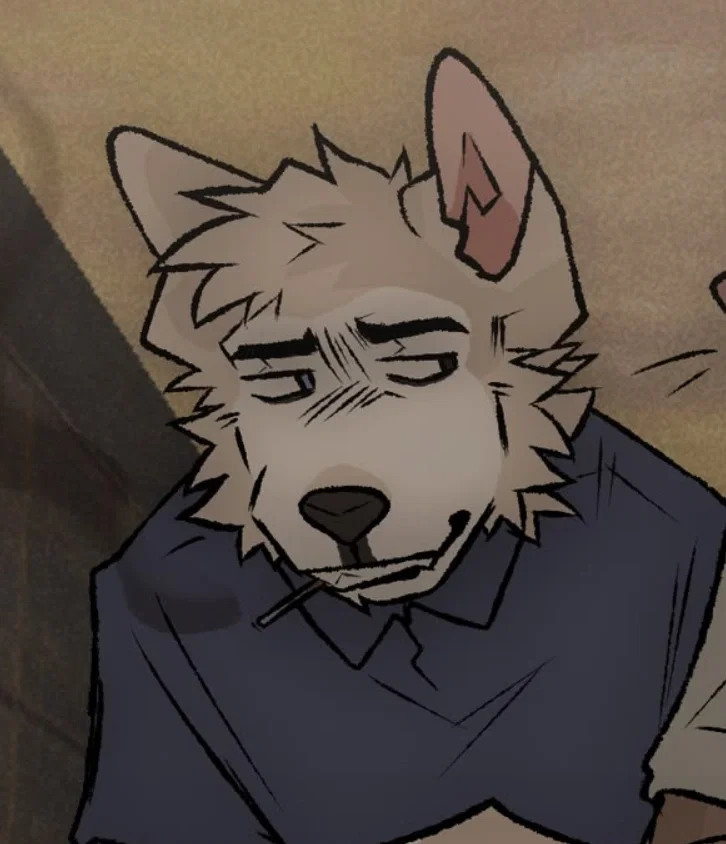 Nick - anthropomorphic dog