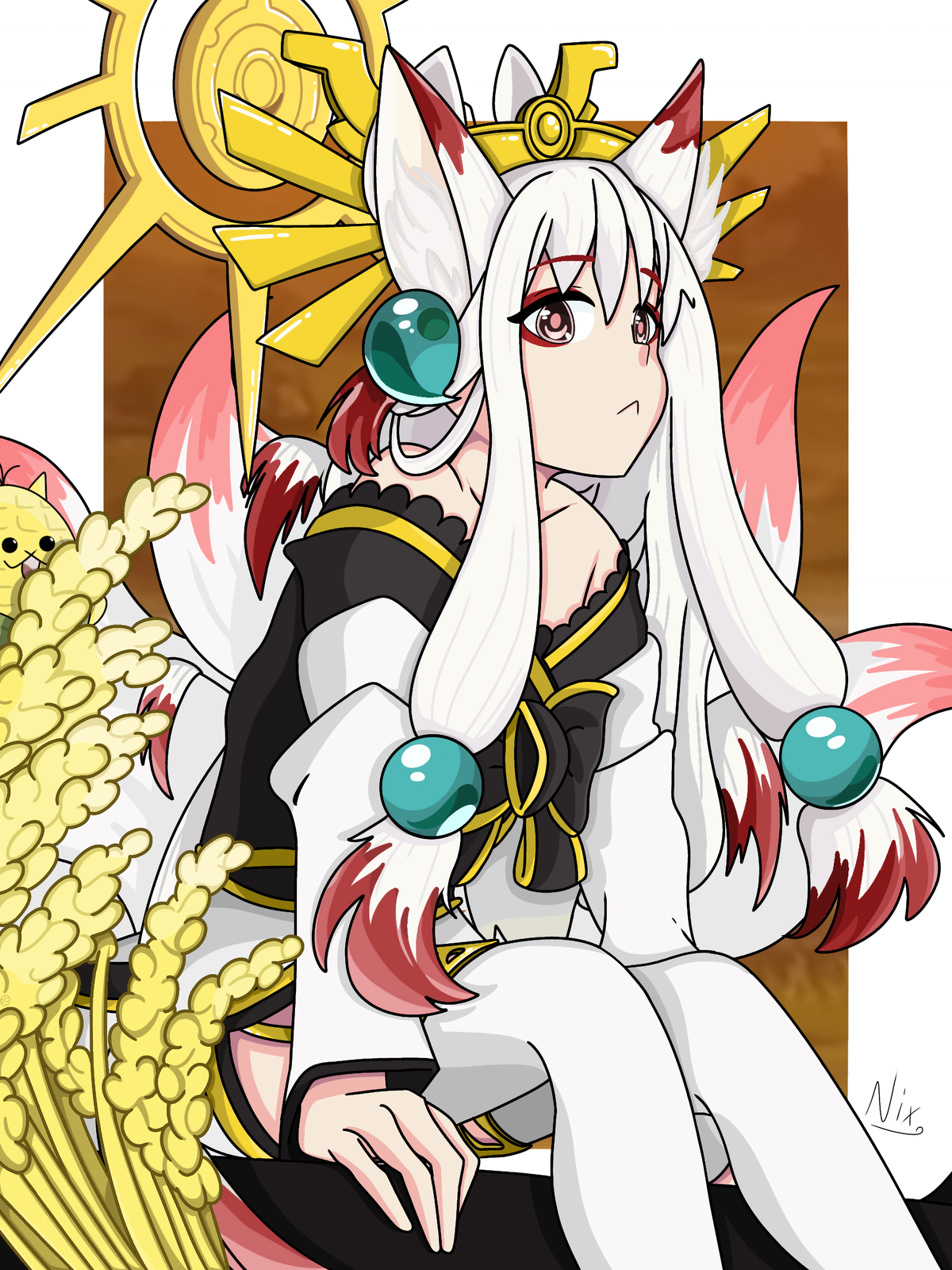 Fox Queen Himeyuri | Battle Cats