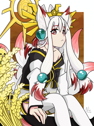 Fox Queen Himeyuri | Battle Cats