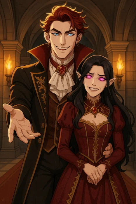 Ashton + Velora | Evermist Vampire Alt