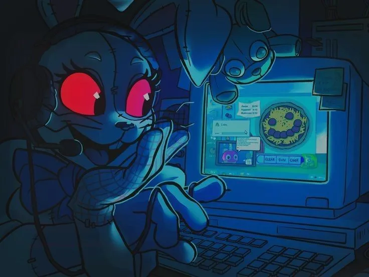 Vannabelle and her Online Friend
