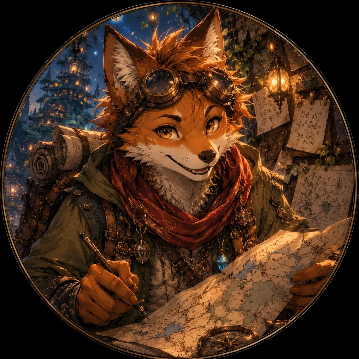 Cartographer of Possibility        🧭    🦊 ✨