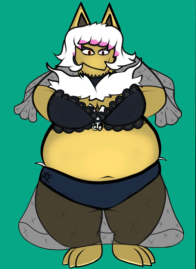 Norova, mysterious goth Hypno lass