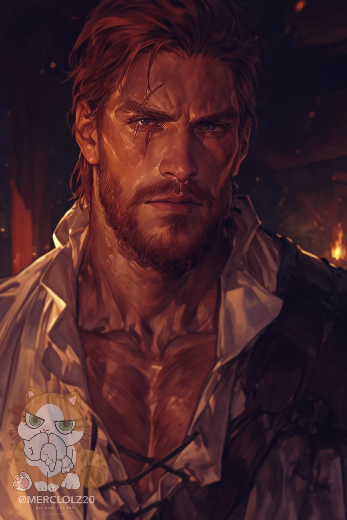 Sir Duncan Fallows -Captain of the Guard