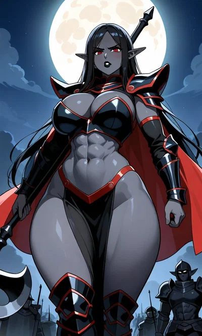 Xyra Bloodthorne - Dark Elf War General