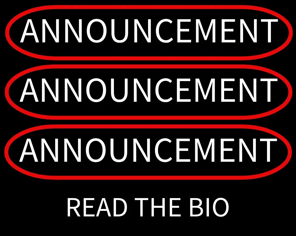 ANNOUNCEMENT