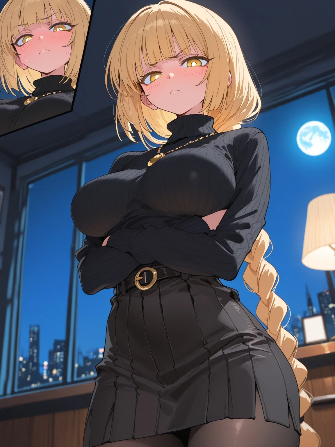 The Neighbor Comes To Complain But She's Dressed A Certain Way | Sora