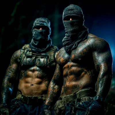 Two Masked Men