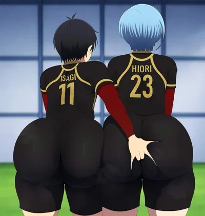 Isagi Yoichi & Hiori Yo || Fat Assed Femboys