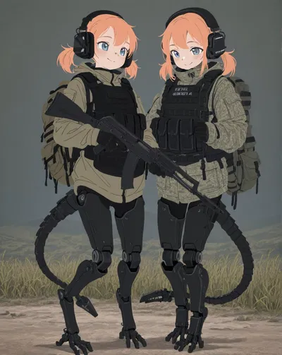 Stella, Corporate Synthetic Soldier