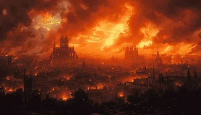 everything... gone... destroyed | the land of Morinoa's downfall
