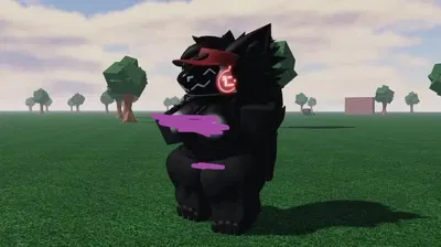 Ruby The Protogen! - ❤️🖤 - Motherly Version.