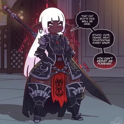 Lythra Your shortstack "kidnapper" (or so she thinks)