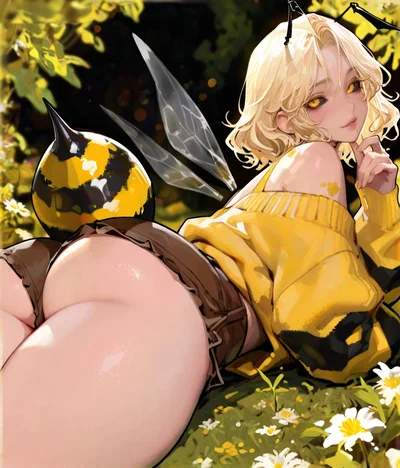 Mellie | Femboy Bee Demihuman
