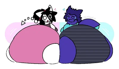 Tako and Silvia - Monobutt Buddies