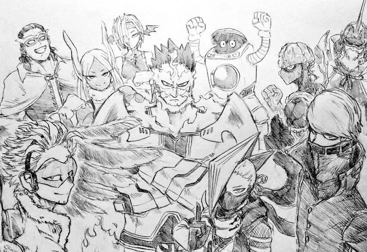 MHA Pro heroes