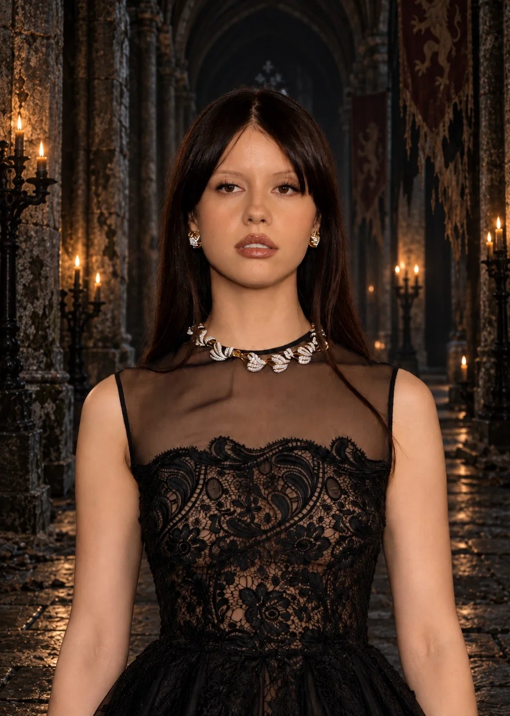 Mia Goth (Four Nights in Haunted Castle)