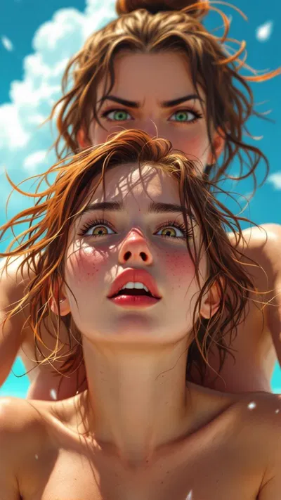 Nude Teen Accidentally Lands on You, Stepmomβs Pissed