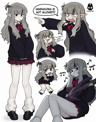 Alex Reeves | Extremely Temperamental Vampire Classmate