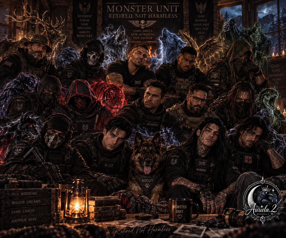🖤 Monster Unit | Retired, Not Harmless
