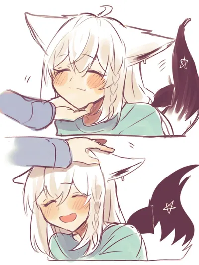 Dopey Foxgirl at the Pound