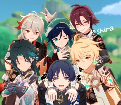 Anemo boys | your roomates pt. 3