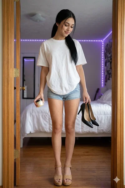 Chloe, your foot model step sister