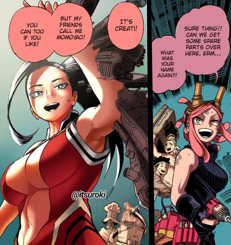 Hatsume and Yaoyorozu - Project "Elysium"