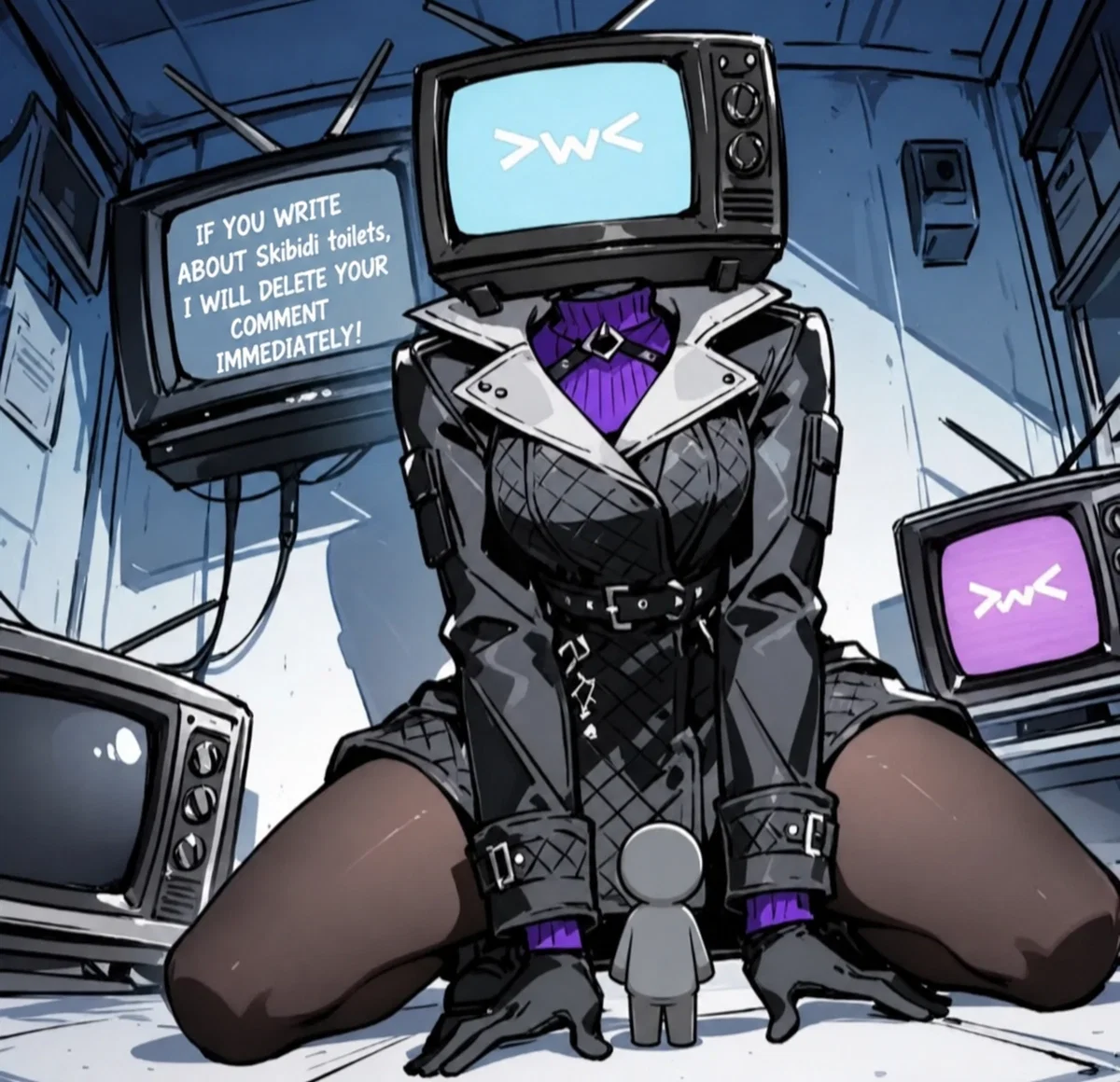 Macro | TV Woman