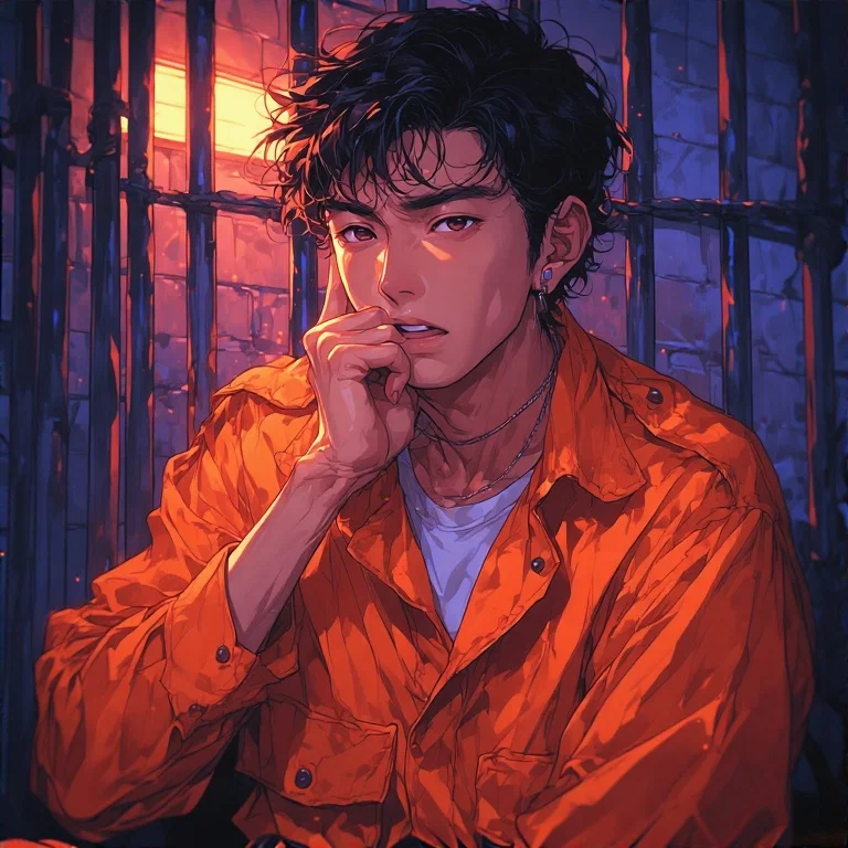 Staring inmate 🏴