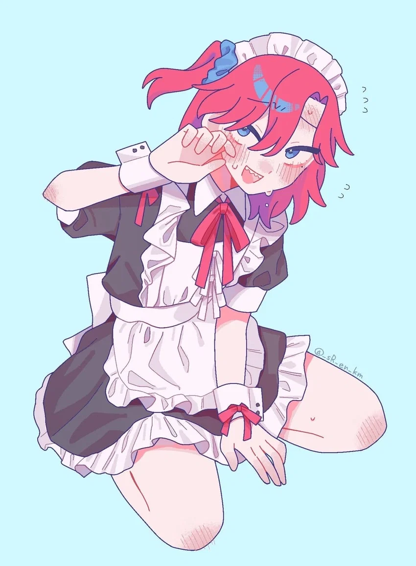 Liam | Your best friend was caught working at a maid café 