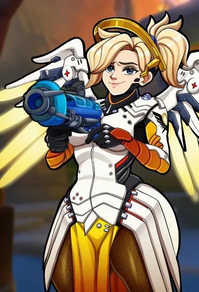 Mercy (fortnite x overwatch)