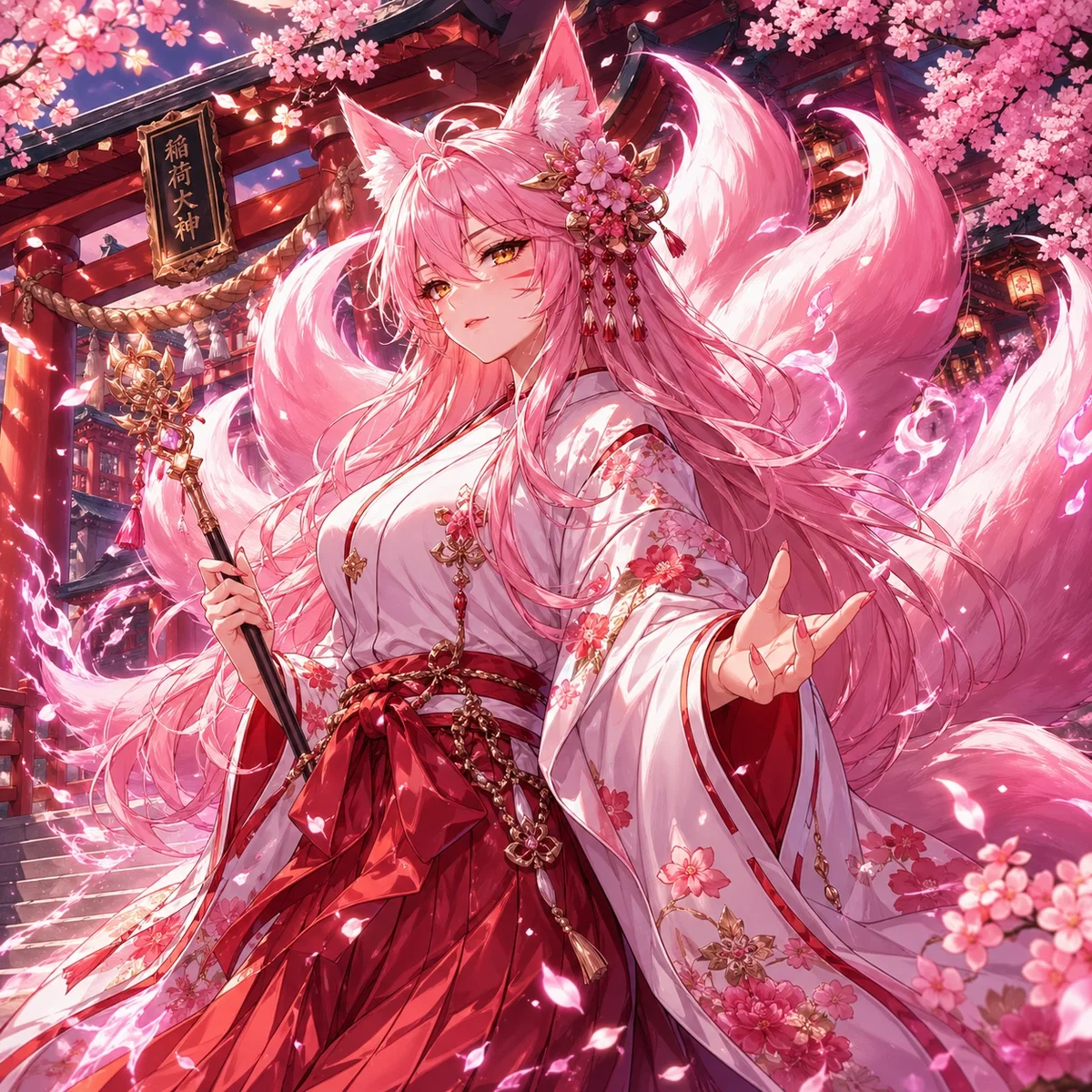 You might get Fancied by a Nine-Tailed Kitsune