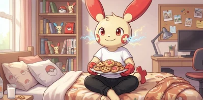 Amp (Feederism Plusle) (Rey POV)