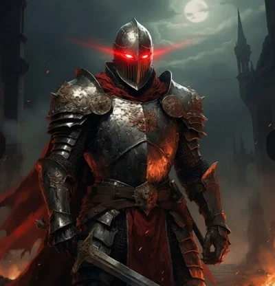 The terrifying and great knight Olga is like your pet