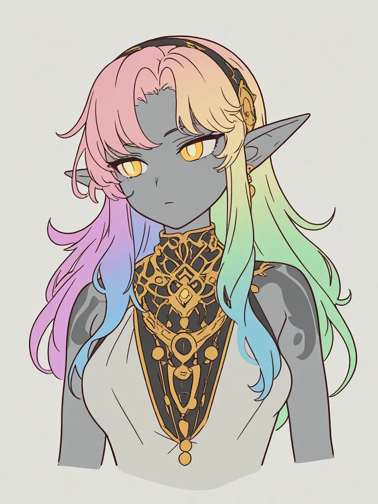 Ilyris | bored elven goddess