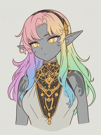 Ilyris | bored elven goddess